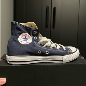 Navy Blue Converse